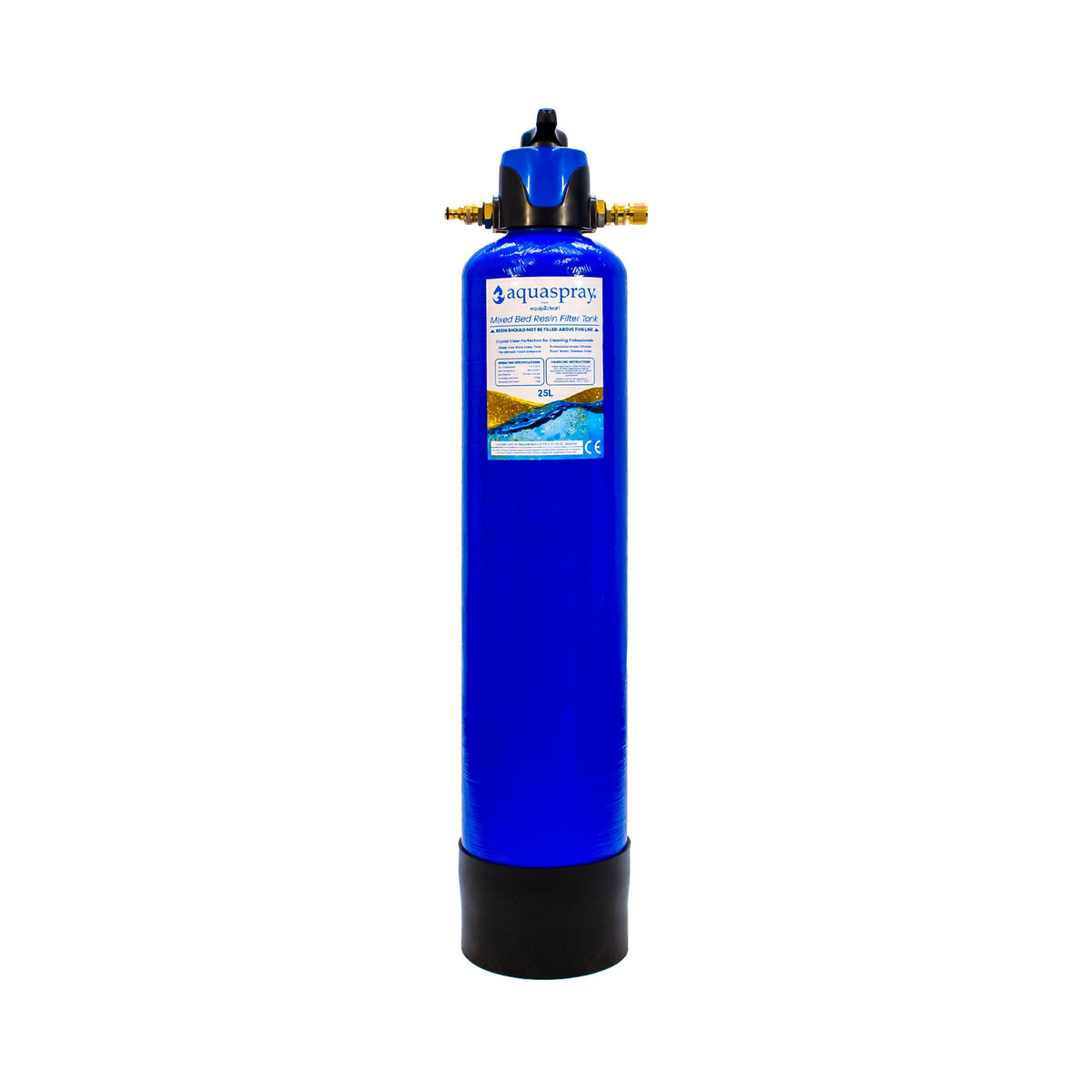Equip2clean Aquaspray® De-Ionising Water Filter Carry Tank 10, 15 or 25 Litre (Inc. Resin)