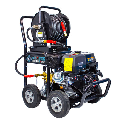 Kiam Products Kiam GORILLA POWER® 3100PSI 25LPM 15HP Petrol Pressure Washer Loncin Engine