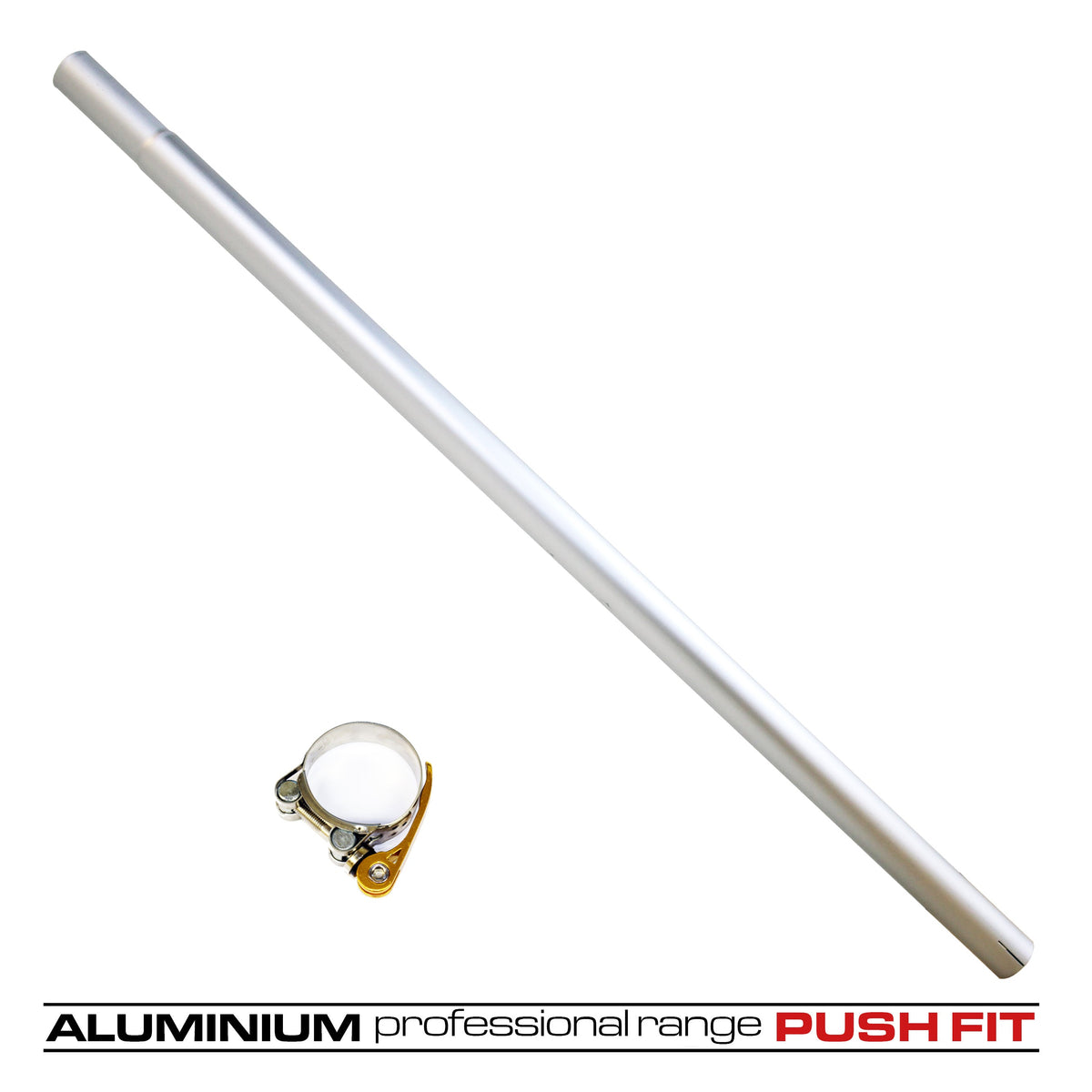 Kiam Products Gutter Vacuum Pole Lightweight Aerospace Aluminium (51mm Diameter)