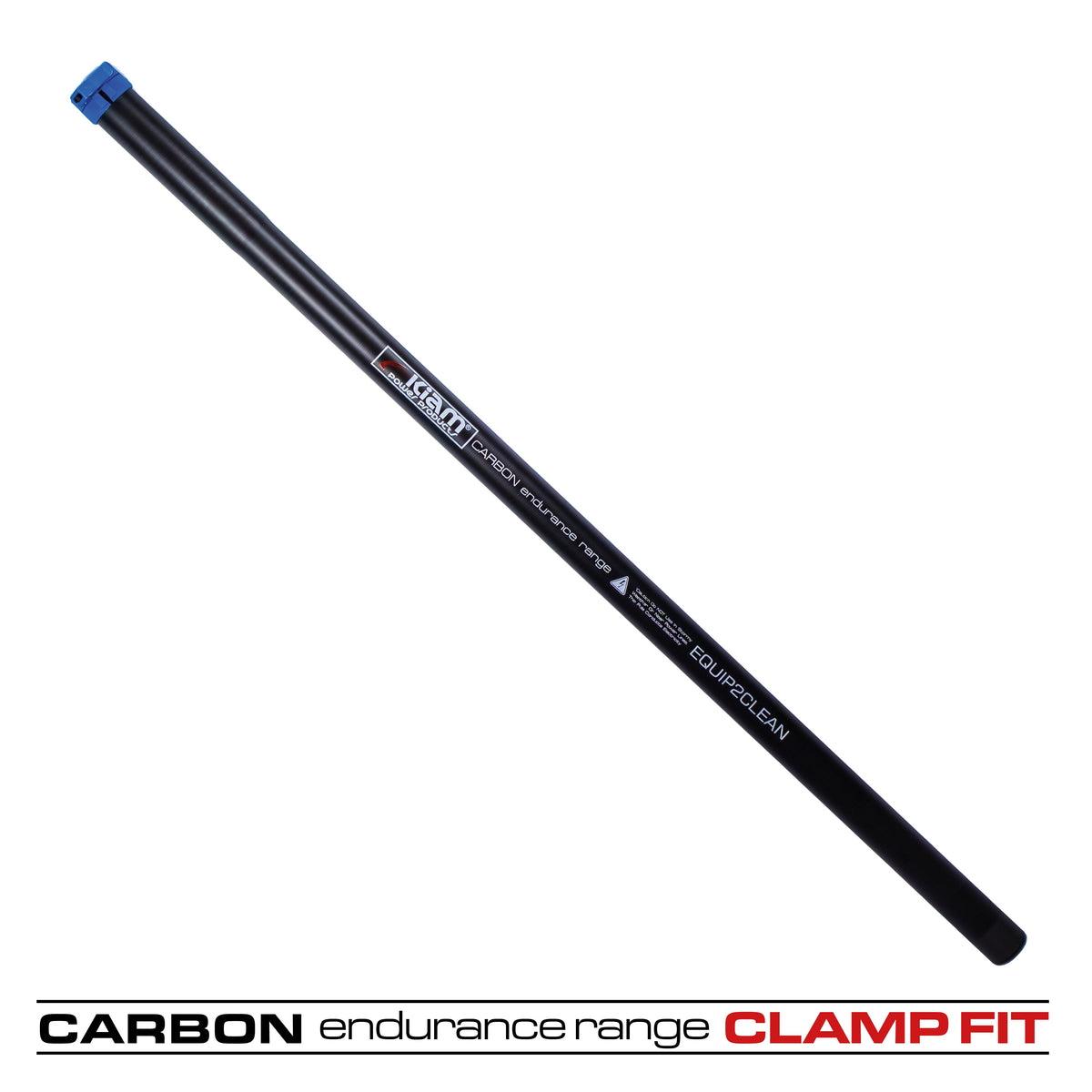 Kiam Products Clamped Carbon Fibre Gutter Vacuum Pole Kits (51mm Diameter) 20ft-40ft