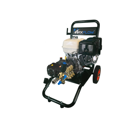 Maxflow Industrial Pressure Washer - Honda GX390 21 LPM Comet Pump Upright Frame