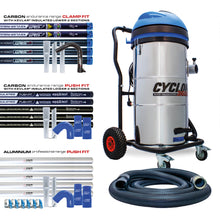 Kiam Products Kiam CYCLONE® All Terrain Gutter Vacuum System 3600W 100L Stainless Steel