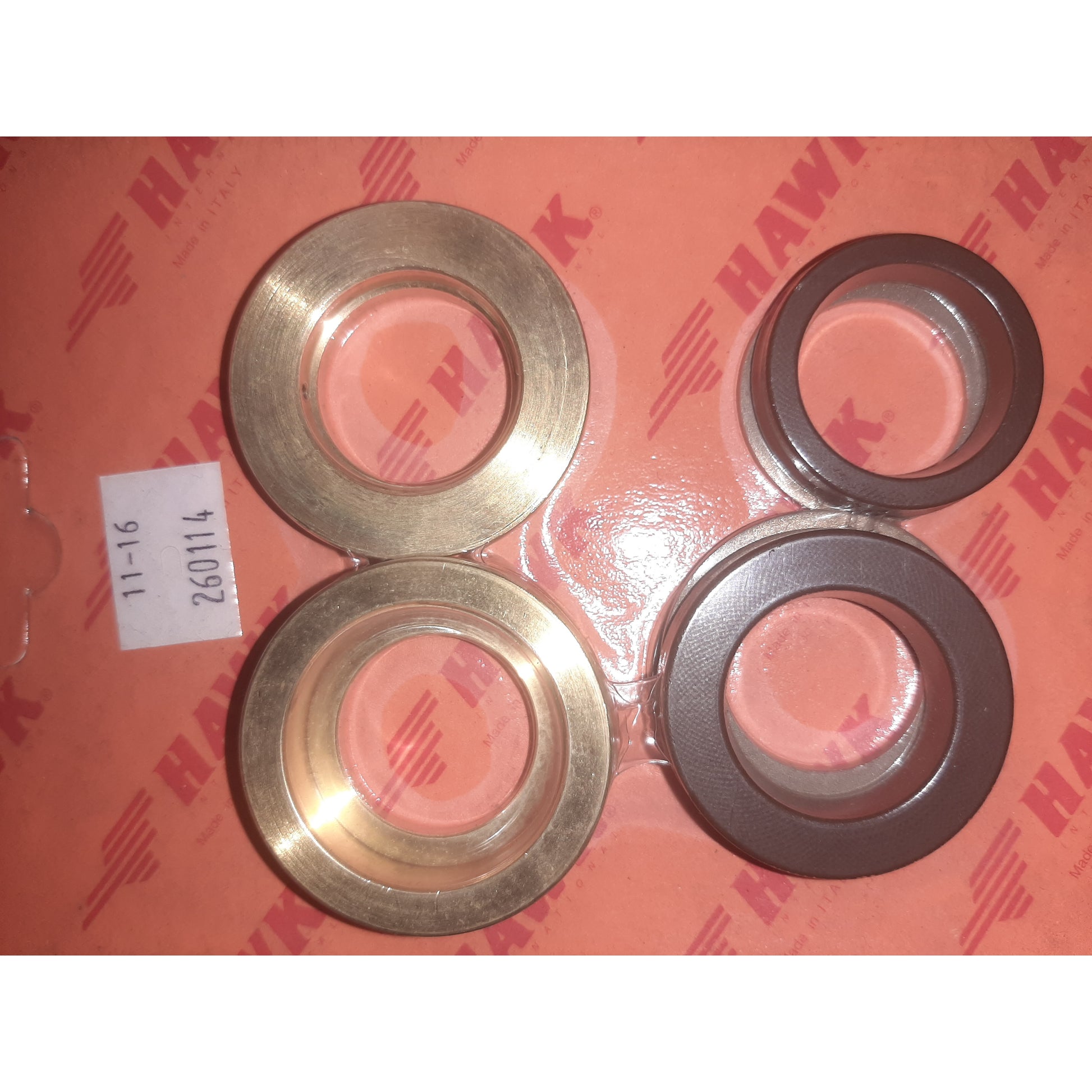 260114 Hawk XLT Packing Kit [Single Cylinder only, x 3 required for full pump] (seal kit only 260113)