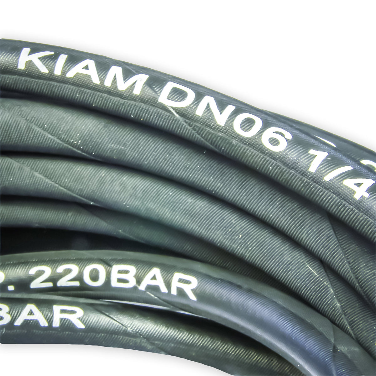 Kiam Products M22 Female - M22 Female Heavy Duty 1/4" Rubber Pressure Washer Hose