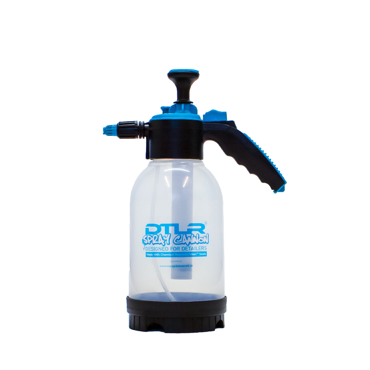 Equip2clean DTLR® Spray Cannon - pump action with VITON seals - 2 litre