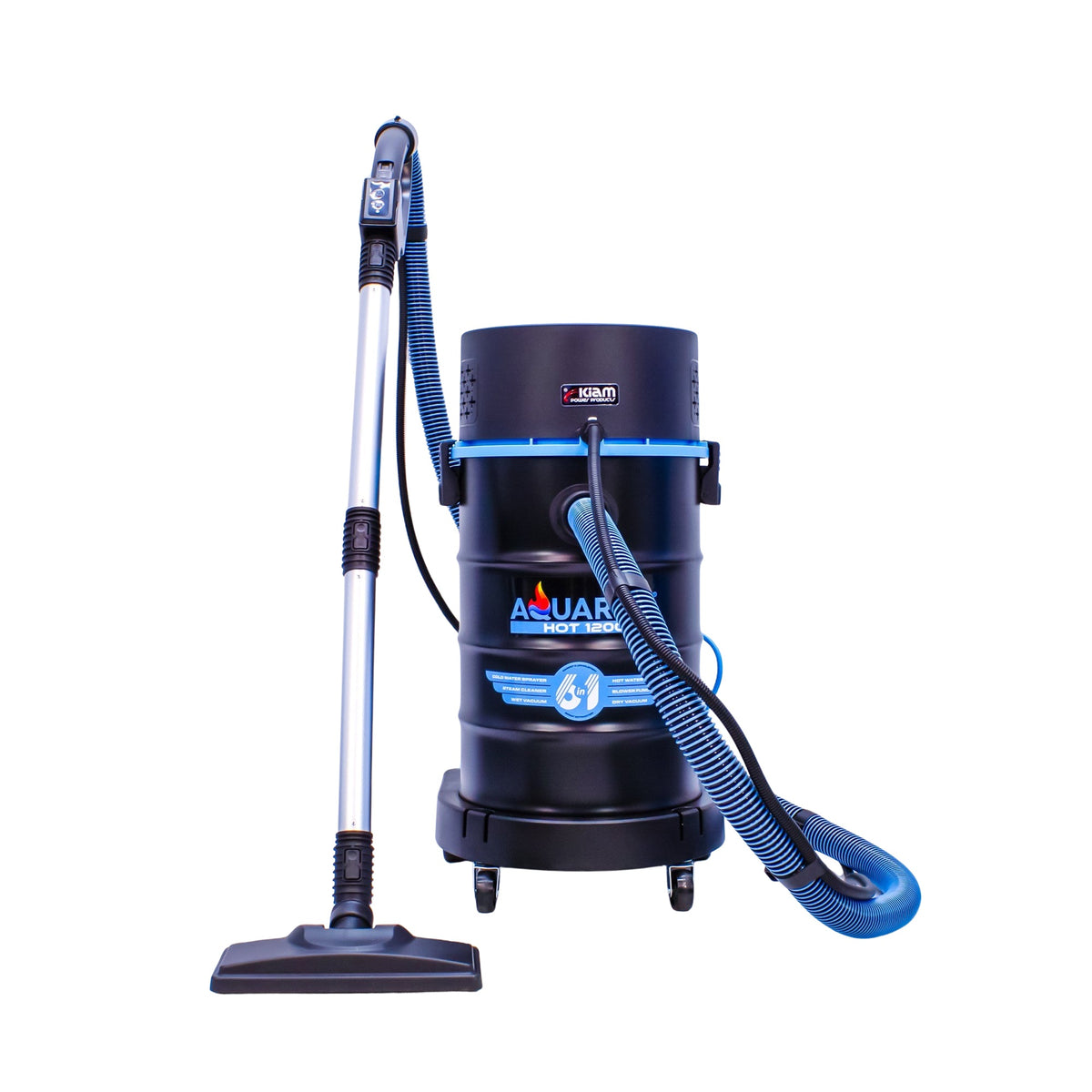 Kiam Products Aquarius® HOT 1200 Home Carpet Cleaner & Upholstery Washer — 6-in 1 Cleaning Machine