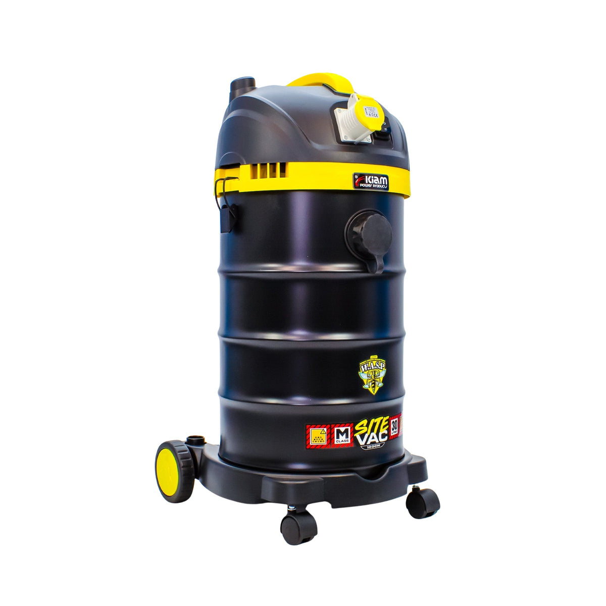 Kiam Products Kiam SiteVac 110V M-Class 1000W Vacuum Cleaner 30L W.A.S.P