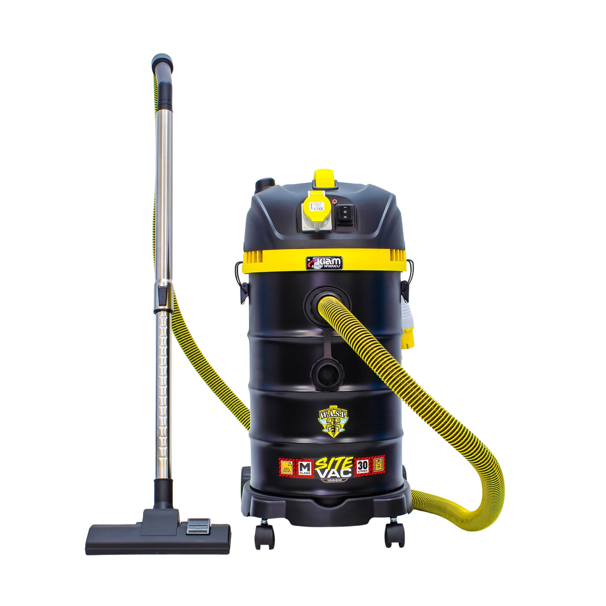 Kiam Products Kiam SiteVac 110V M-Class 1000W Vacuum Cleaner 30L W.A.S.P