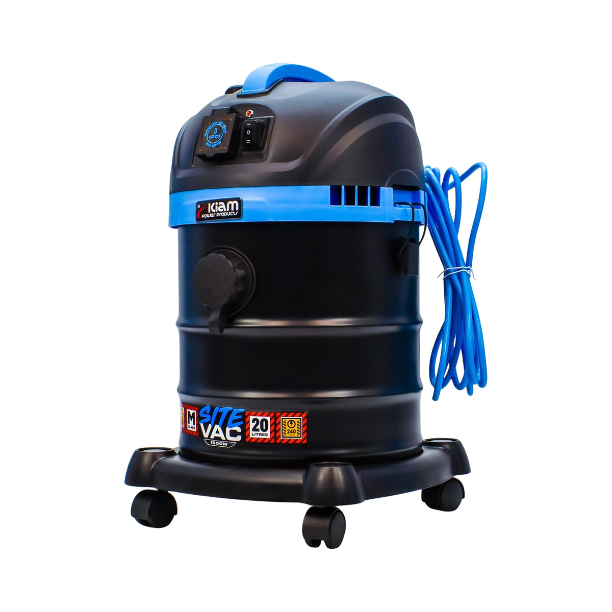 Kiam Products Kiam SiteVac 240V M-Class 1500W Vacuum 20L