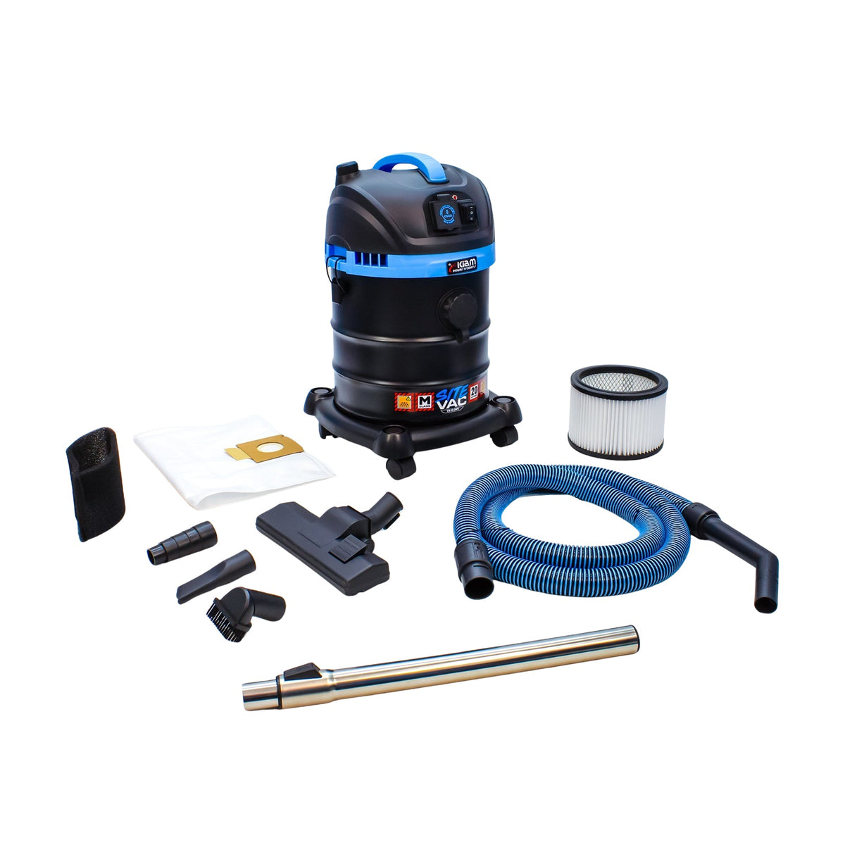 Kiam Products Kiam SiteVac 240V M-Class 1500W Vacuum 20L