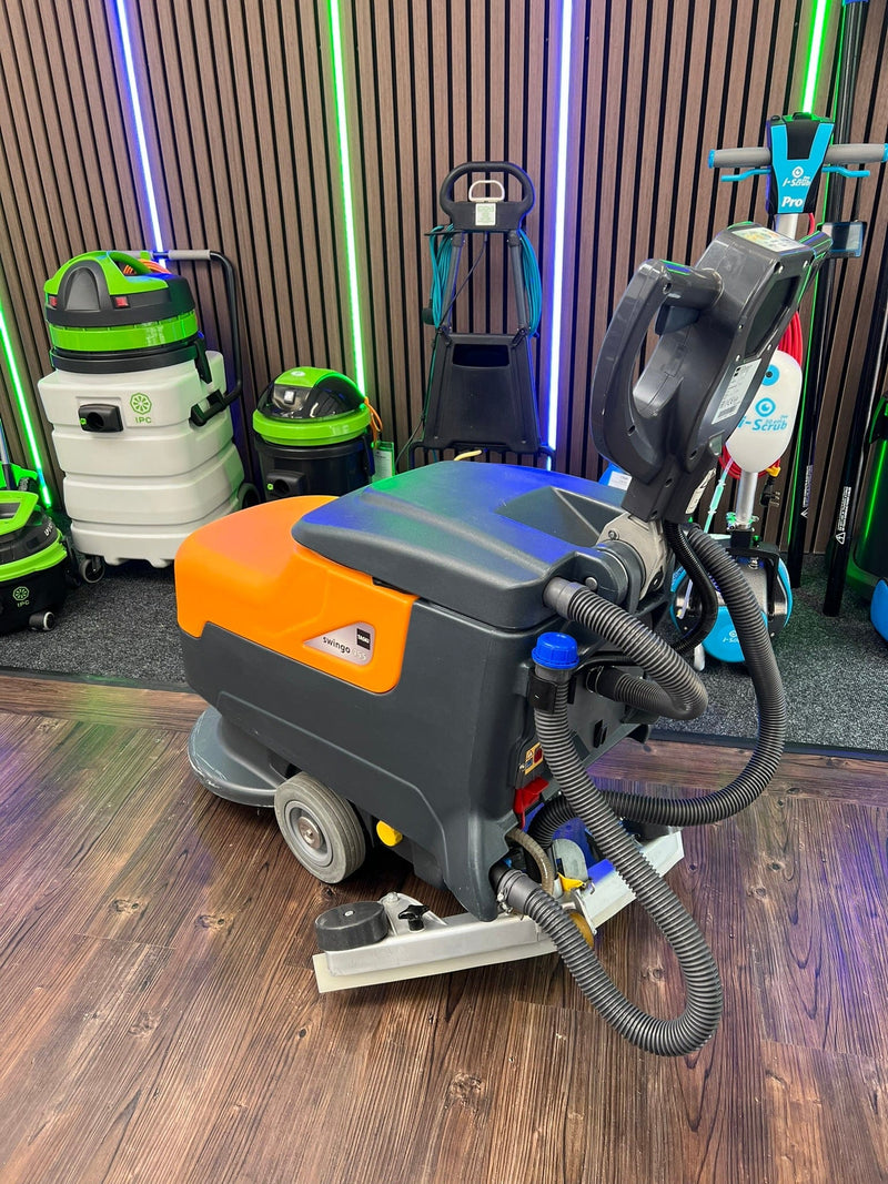 Refurbished Taski Swingo 455B Pedestrian Scrubber Dryer