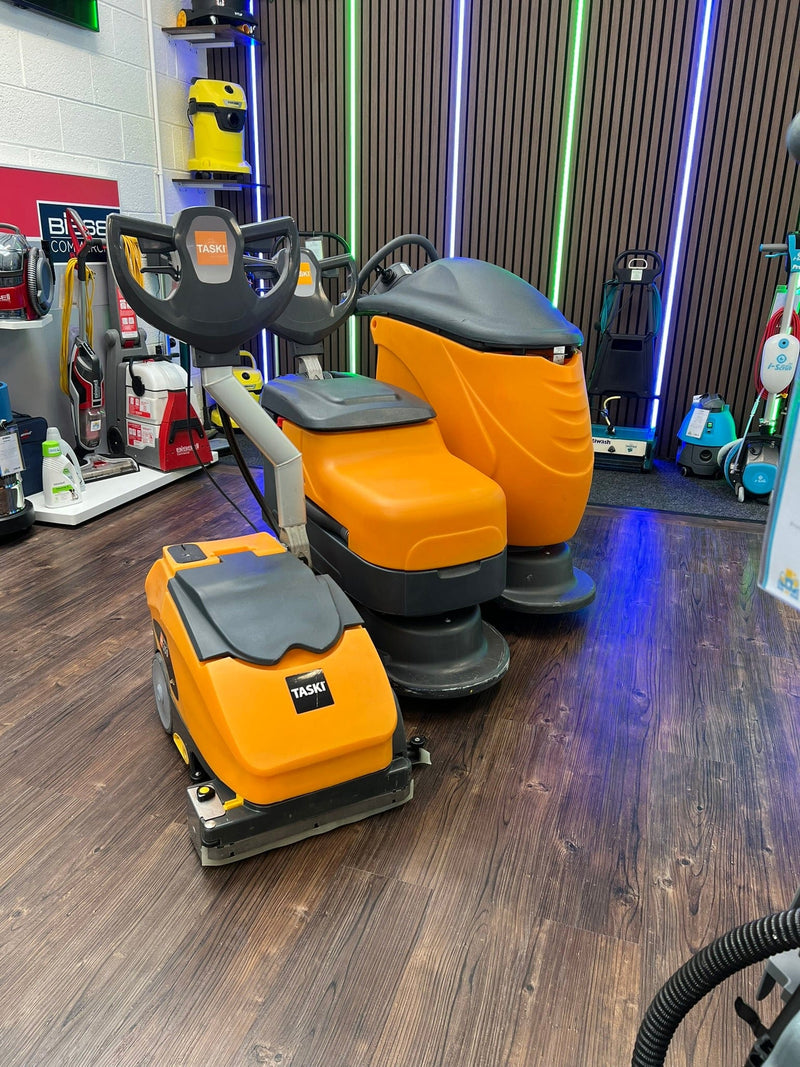 Refurbished Taski Swingo 350B Pedestrian Scrubber Dryer