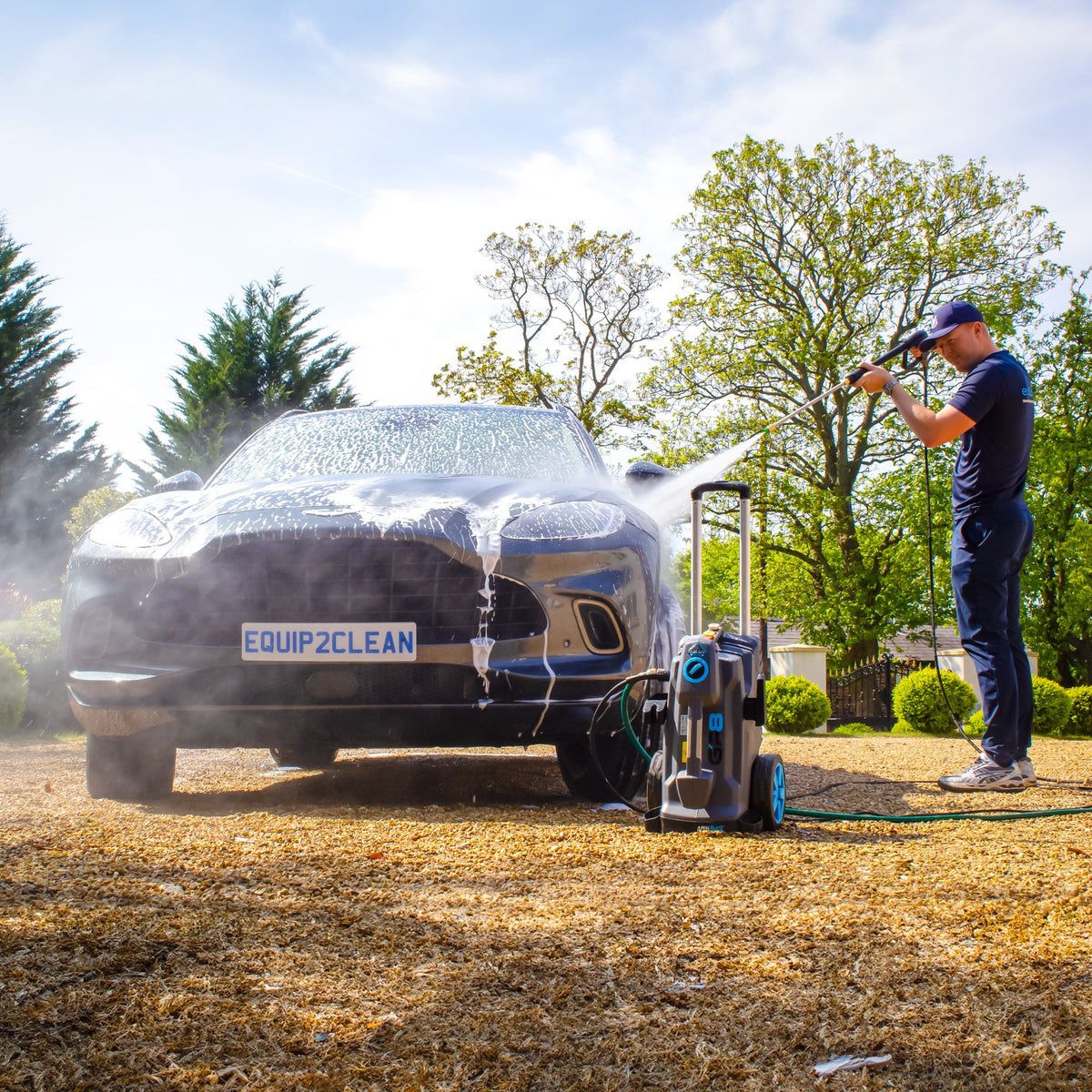 Kiam Products Gorilla Power GP8 Semi-Professional Electric Pressure Washer