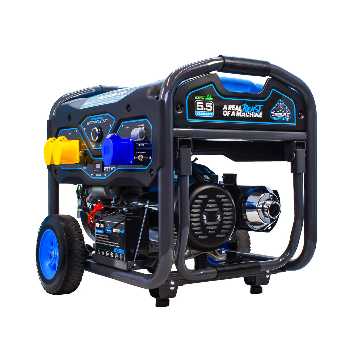 Equip2clean Gorilla Power 5500W Dual-Fuel Generator with Electric Start - GP5500E-DF – Reliable & Fuel Efficient