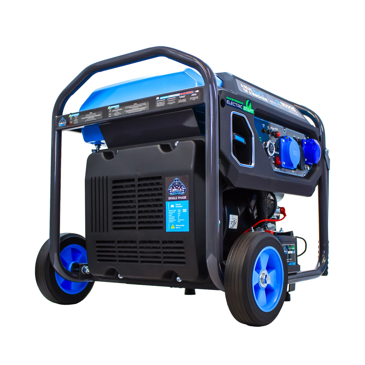 Equip2clean Gorilla Power 8000W Inverter Open Frame Generator with Electric Start - GP8000iE – High Performance & Fuel Efficient