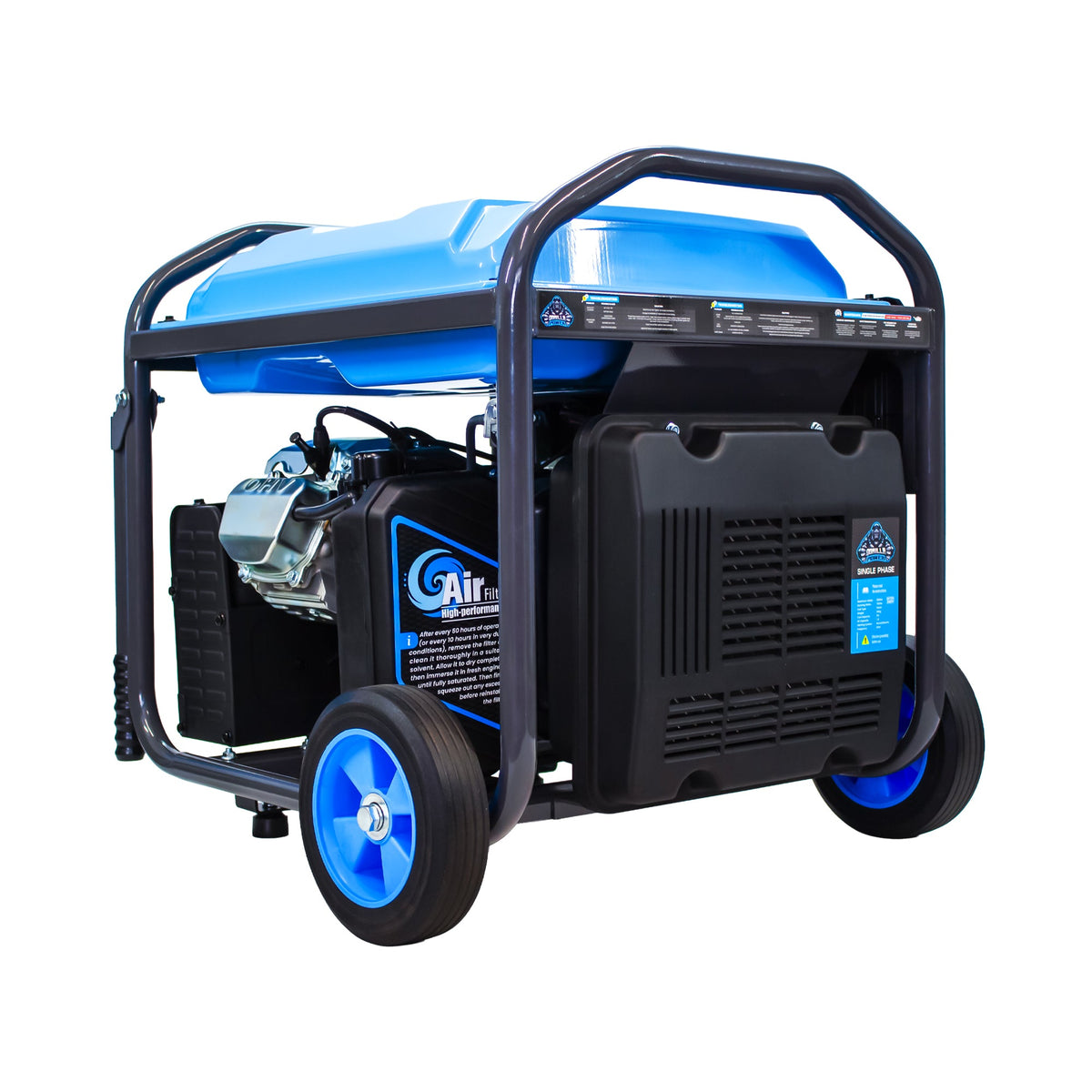 Equip2clean Gorilla Power 8000W Inverter Open Frame Generator with Electric Start - GP8000iE – High Performance & Fuel Efficient