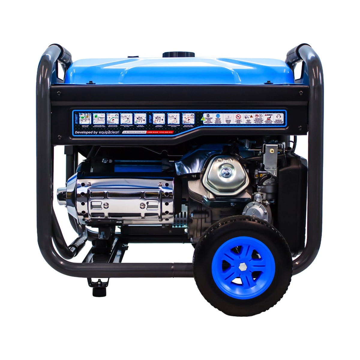 Equip2clean Gorilla Power 6500W Dual-Fuel Generator with Electric Start - GP6500E-DF – High Performance & Versatile Power