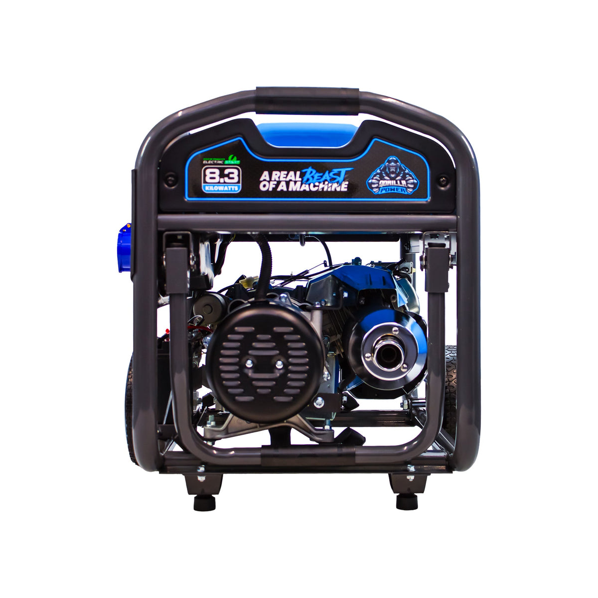 Equip2clean Gorilla Power 8300W Dual-Fuel Generator with Electric Start - GP8300E-DF - High-Capacity & Reliable Power