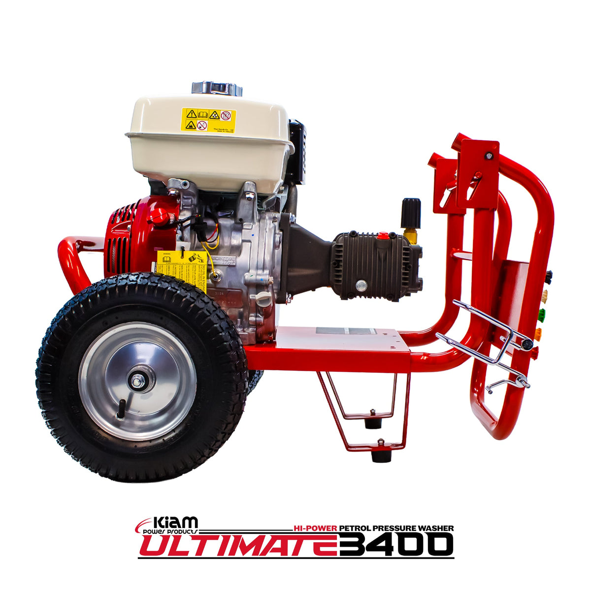 Kiam Products Kiam 3400P Petrol Pressure Washer Honda GX270 Engine 3400 PSI 15 LPM
