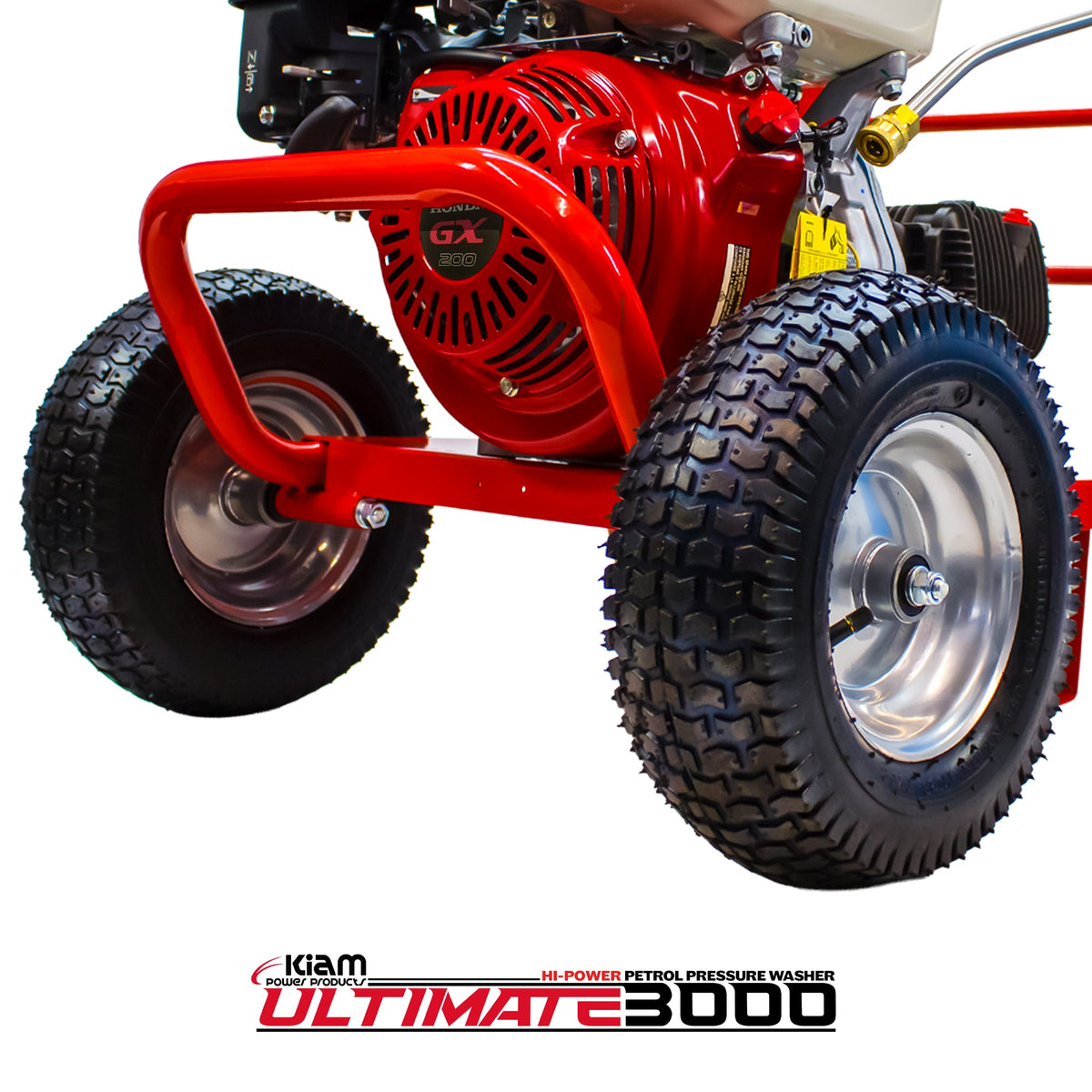 Kiam Products Kiam 3000P Petrol Pressure Washer Honda GX200 Engine 3000 PSI 13 LPM