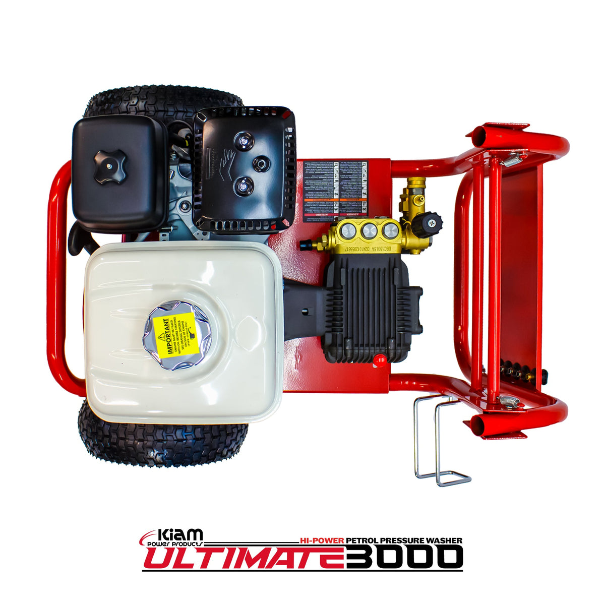Kiam Products Kiam 3000P Petrol Pressure Washer Honda GX200 Engine 3000 PSI 13 LPM