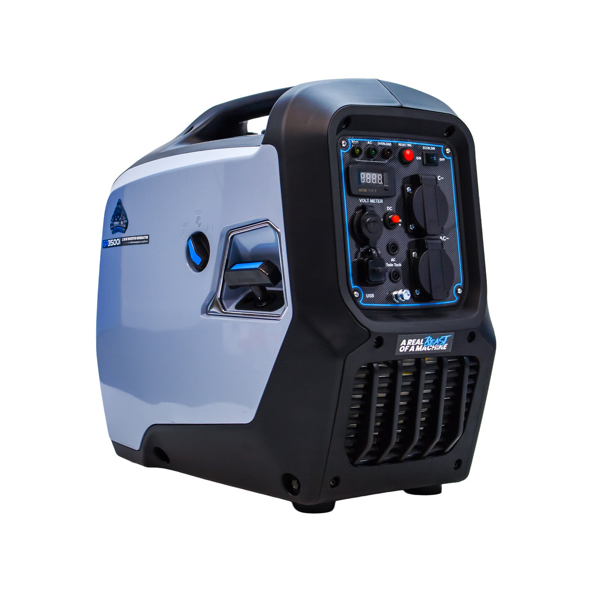 Equip2clean Gorilla Power 3500W Inverter Suitcase Generator - GP3500i – Powerful & Fuel Efficient