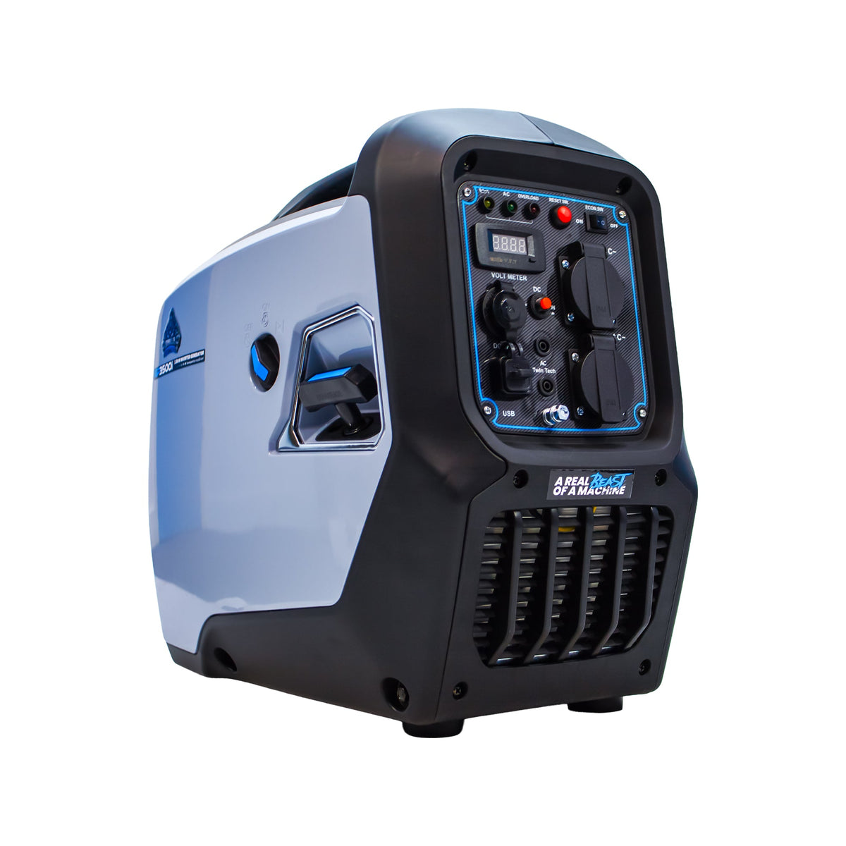 Equip2clean Gorilla Power 3500W Inverter Suitcase Generator - GP3500i – Powerful & Fuel Efficient