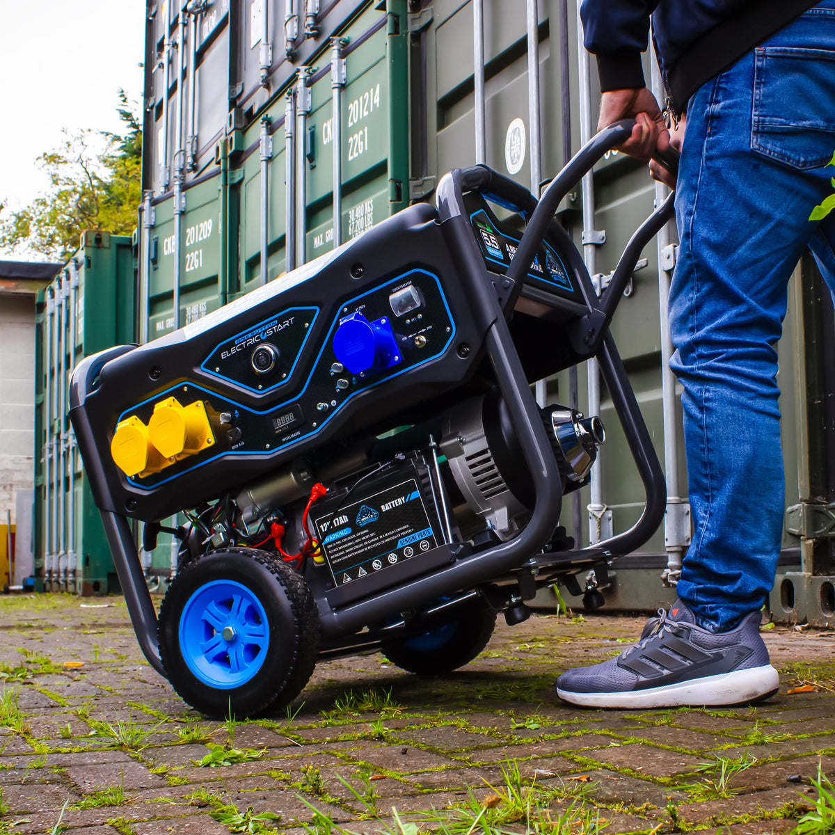 Equip2clean Gorilla Power 5500W Dual-Fuel Generator with Electric Start - GP5500E-DF – Reliable & Fuel Efficient