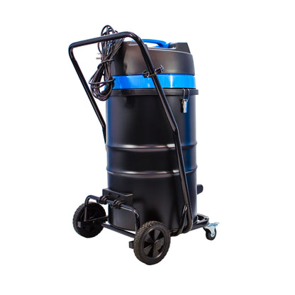 Kiam Products SiteVac® KV80-3F – Triple Motor Warehouse Vacuum (3600W) with Front-Mounted Squeegee