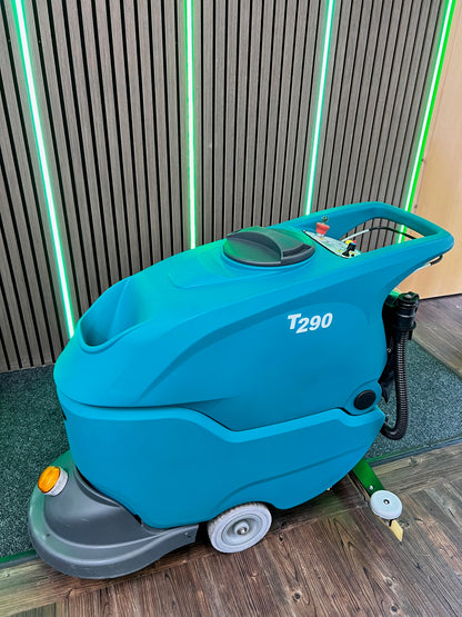 Refurbished Tennant T290 20" Pedestrian Scrubber Dryer With Traction