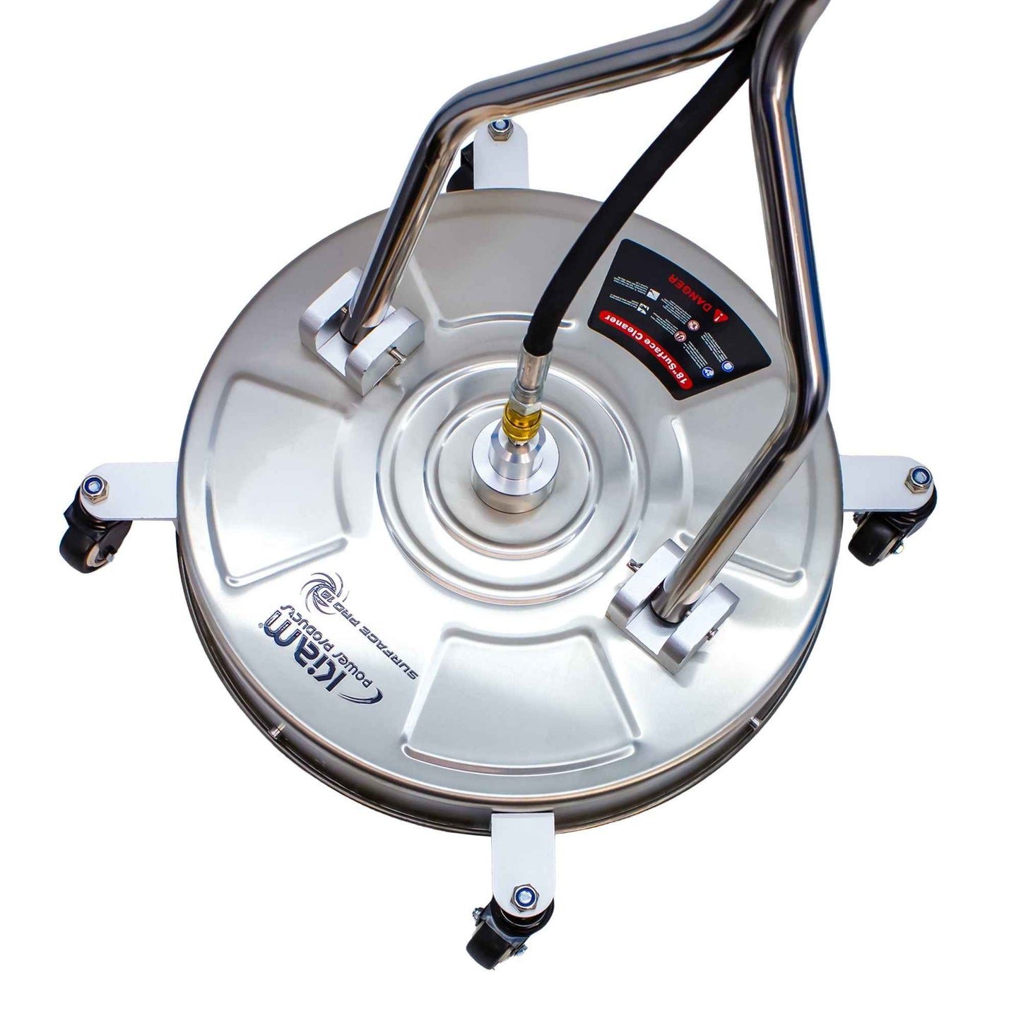 Kiam SurfacePro 18 Rotary Floor Cleaning Tool Steel Flat Surface Cleaner 18"