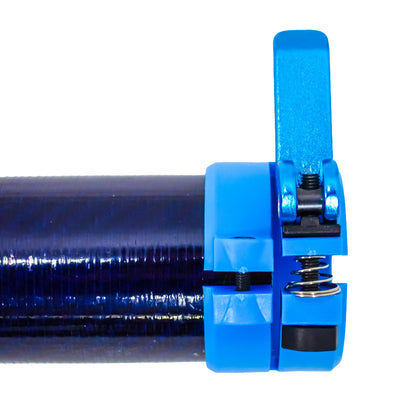 Kiam Products Clamped Carbon Fibre Gutter Vacuum Pole Kits (51mm Diameter) 20ft-40ft