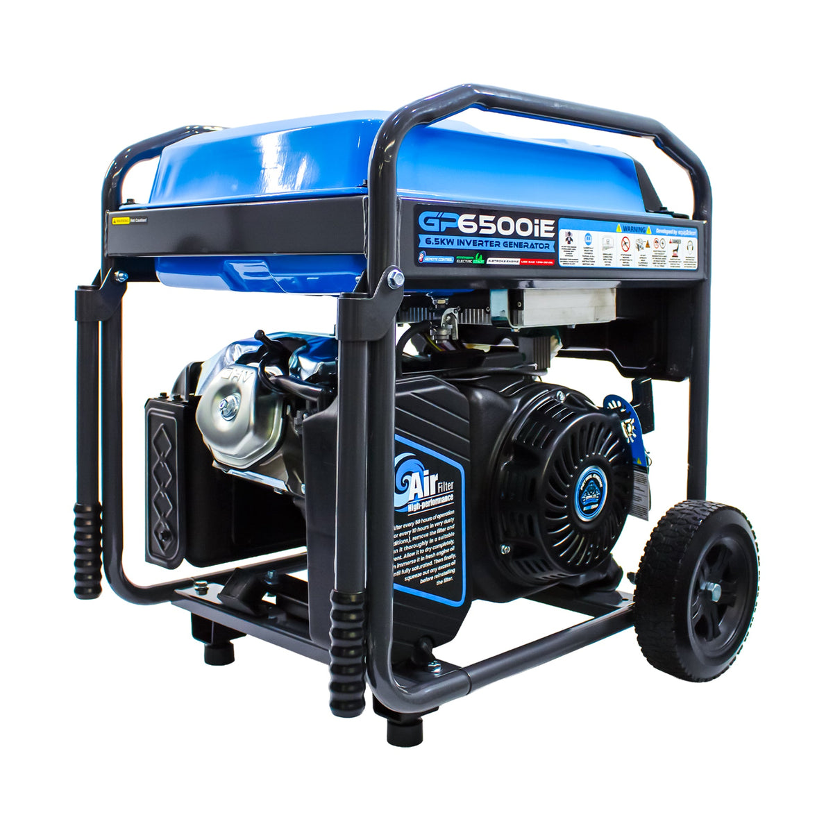 Equip2clean Gorilla Power 6500W Inverter Open Frame Generator with Electric Start - GP6500iE – High Performance & Fuel Efficient