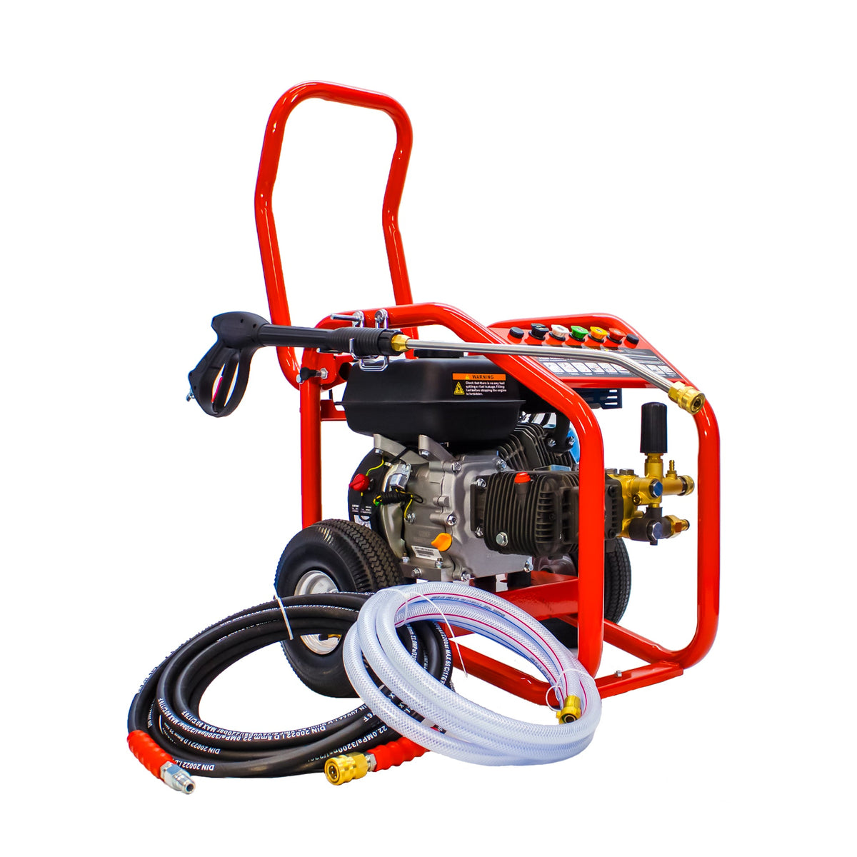 Kiam Products Kiam Warrior 3400P Petrol High Pressure Washer Jet Cleaner (9HP)