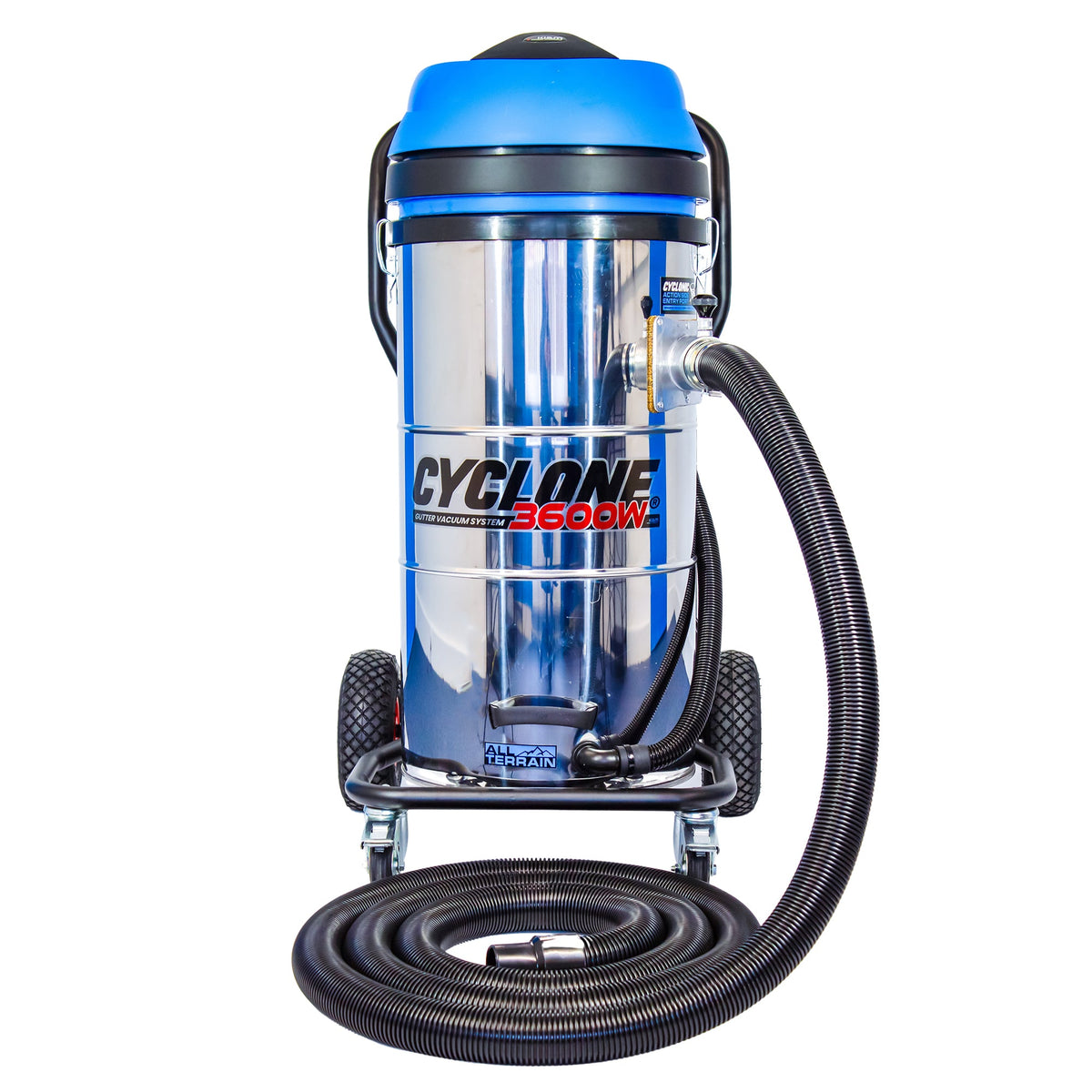 Kiam Products Kiam CYCLONE® All Terrain Gutter Vacuum System 3600W 100L Stainless Steel