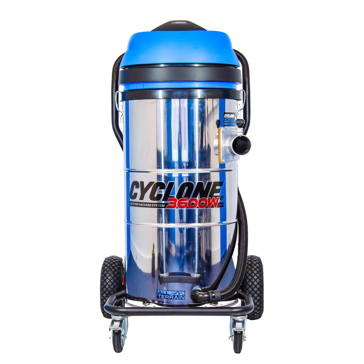 Kiam Products Kiam CYCLONE® All Terrain Gutter Vacuum System 3600W 100L Stainless Steel