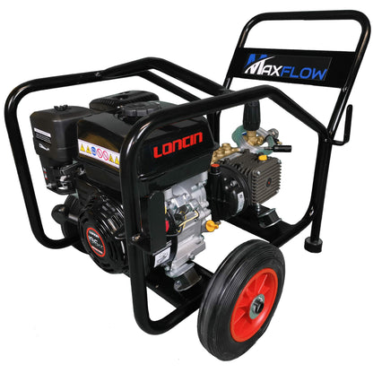 Maxflow Semi-Industrial Pressure Washer - Loncin G200 14 LPM Cage Frame