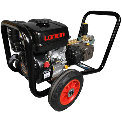 Maxflow Semi-Industrial Pressure Washer - Loncin G200 14 LPM Low Profile Frame