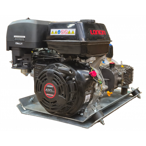 Maxflow Industrial Pressure Washer - Loncin G420 21 LPM Powerwasher Skid Frame