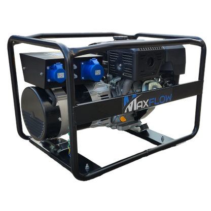 Maxflow Industrial AVR Petrol Generator – Loncin G340 Engine 5.5 kVA Large Frame