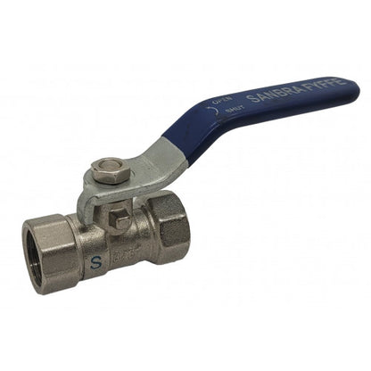 LOW PRESSURE 3/8" STAINLESS STEEL LEVER VALVE F/F