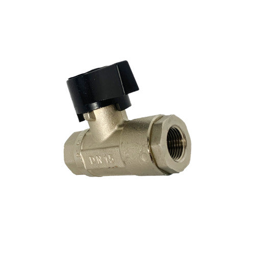 HIGH PRESSURE NICKLE PLATED 1/2" LEVER VALVE