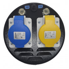 S16W END SOCKETS - 1 X 230V & 1 X 110V