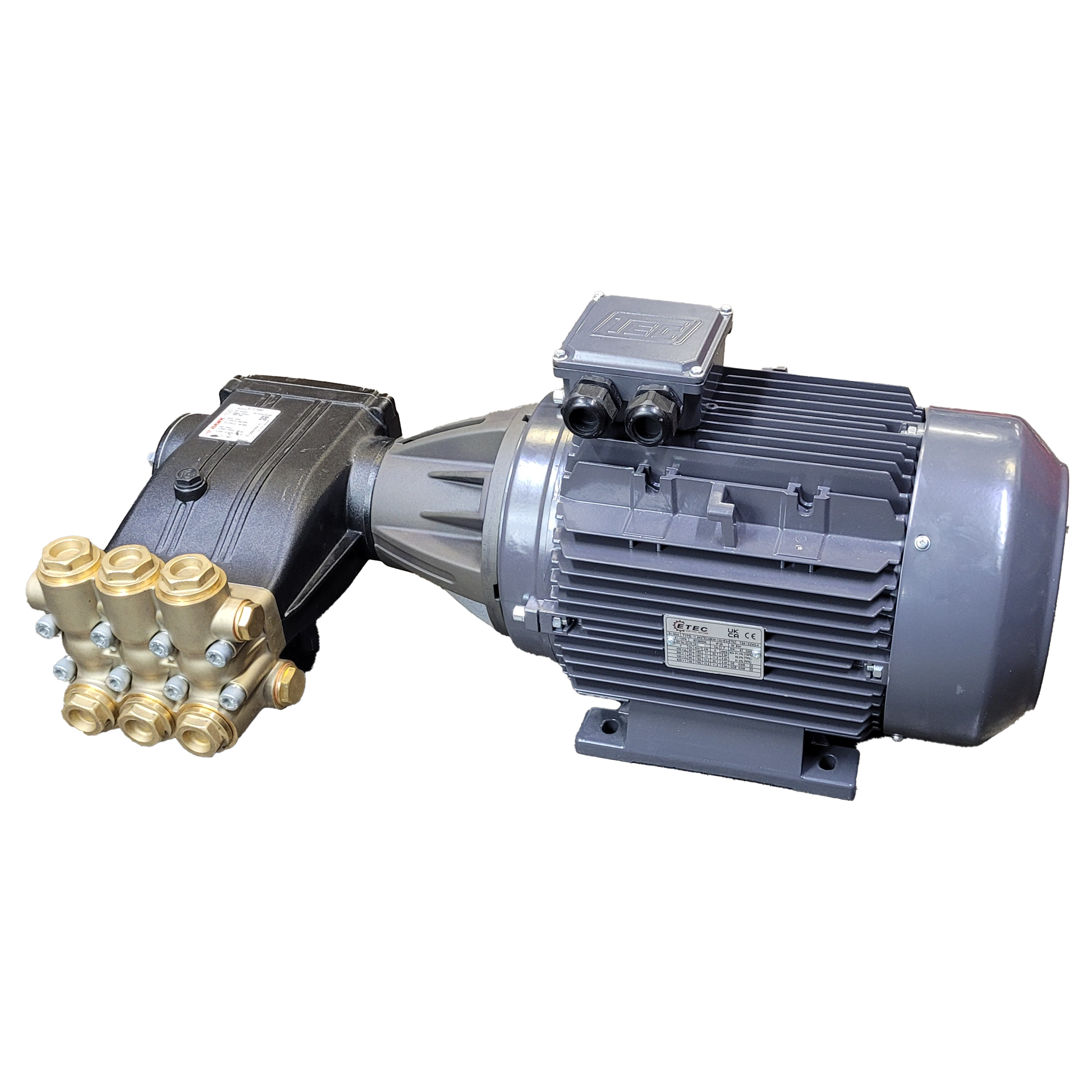 Maxflow Industrial Motor Pump – 400V 27 LPM 200 Bar Comet Pump