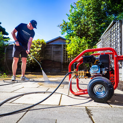 Kiam Products Kiam Warrior 3400P Petrol High Pressure Washer Jet Cleaner (9HP)
