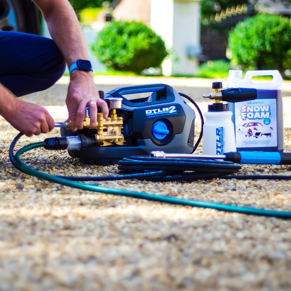 Lutian Kiam® DTLR 2 LITE® Electric Pressure Washer 150 Bar 8.45 LPM