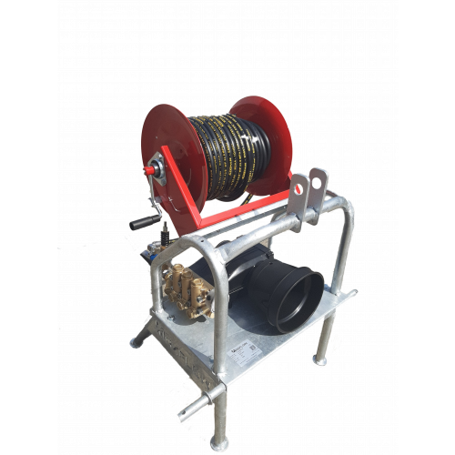 Maxflow Industrial PTO Pressure Washer - 25 LPM 250 Bar Hawk Pump + 30M Reel