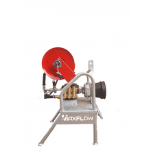 Maxflow Industrial PTO Pressure Washer - 25 LPM 250 Bar Hawk Pump & 2:1 Gearbox + 30M Reel