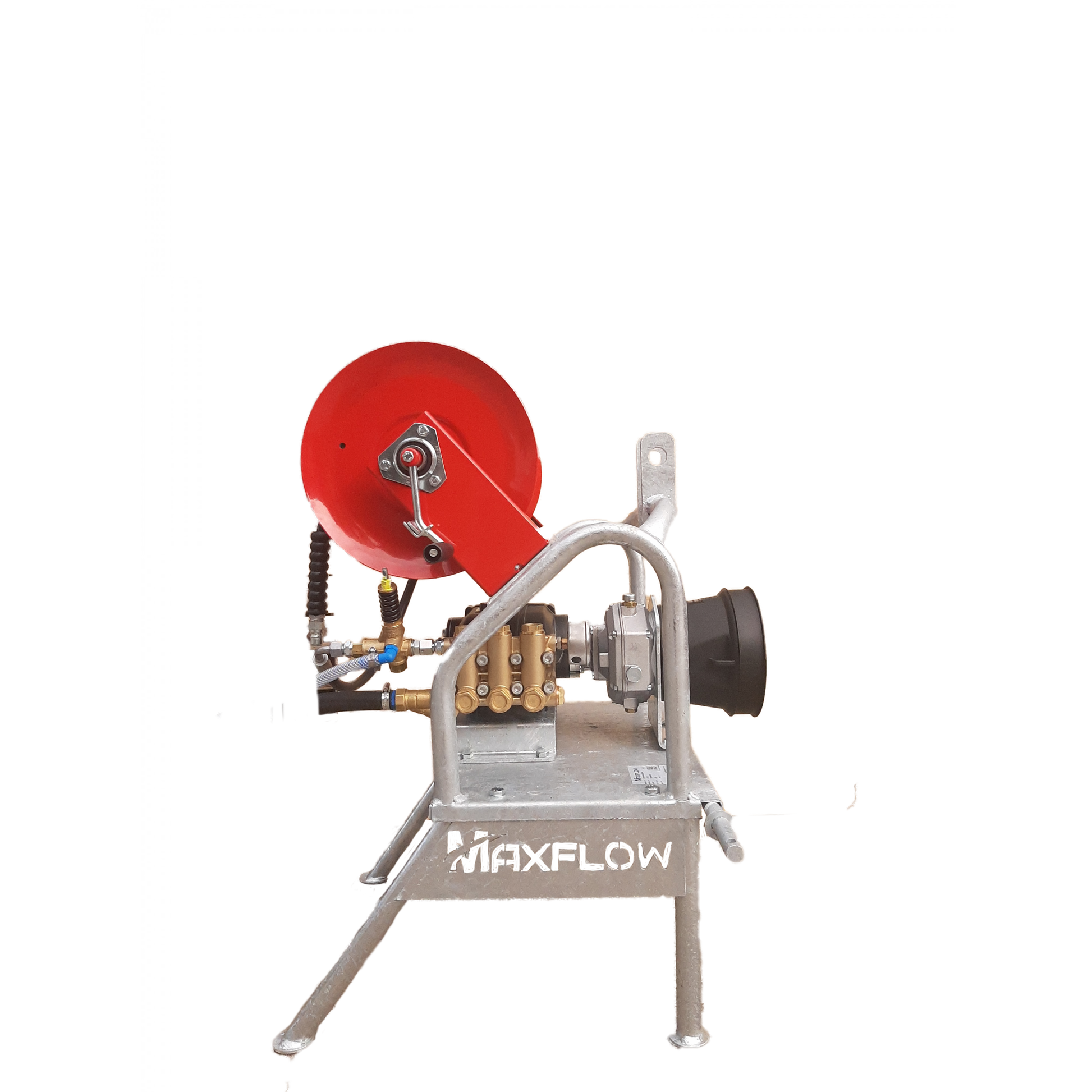 Maxflow Industrial PTO Pressure Washer - 25 LPM 250 Bar Hawk Pump & 2:1 Gearbox + 30M Reel