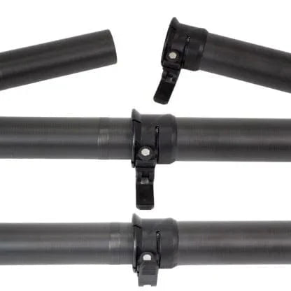 skyVac Premium 44mm Clamped Carbon Fibre Gutter Pole Set